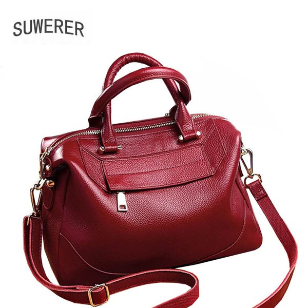 suwerer women genuine leather bag cowhide leather shoulder bag women handbag fashion female
suwerer women genuine leather bag cowhide leather shoulder bag women handbag fashion female