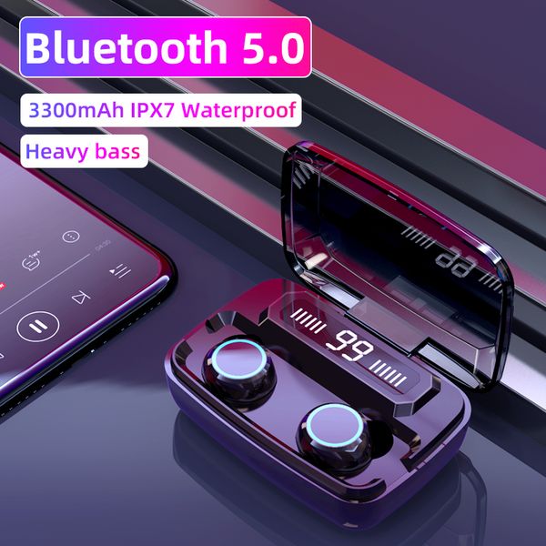 original wireless headphones m11 tws bluetooth 5.0 in-ear earphone noise reduction hifi ipx7 waterproof headset for sports
original wireless headphones m11 tws bluetooth 5.0 in-ear earphone noise reduction hifi ipx7 waterproof headset for sports