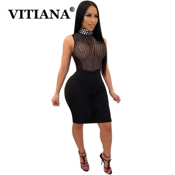 vitiana women bodycon dress summer 2020 female sleeveless diamonds slim empire party dresses femme club pencil vestidos, Black;gray
vitiana women bodycon dress summer 2020 female sleeveless diamonds slim empire party dresses femme club pencil vestidos, Black;gray