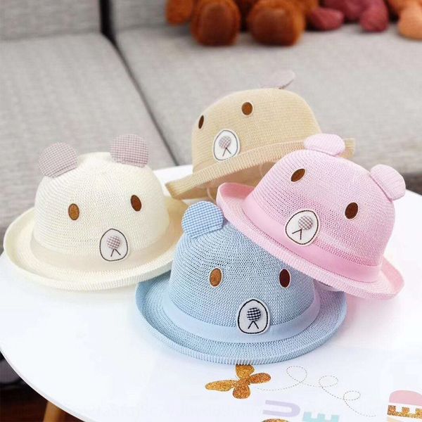 summer girl korean style basin straw straw girl big eaves baby sun children's breathable mesh sun hat basin hat, Blue;gray
summer girl korean style basin straw straw girl big eaves baby sun children's breathable mesh sun hat basin hat, Blue;gray