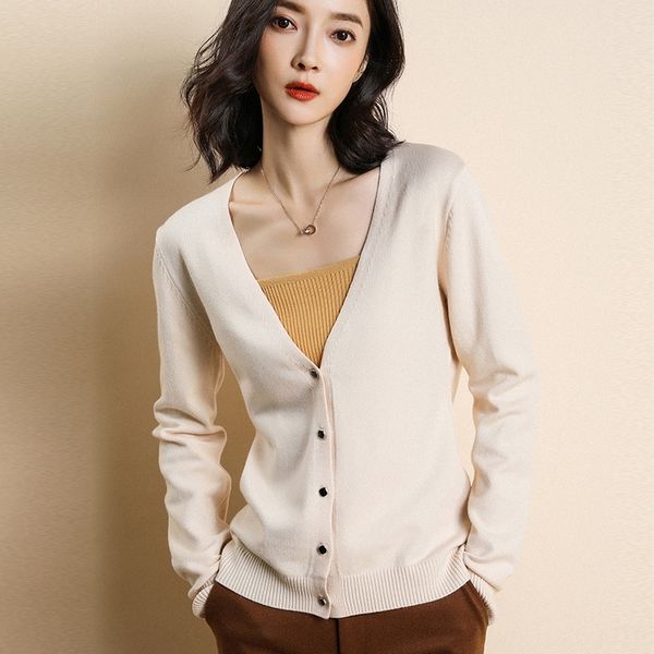zakj8 knitted cardigan sweater women's 2019 new spring early autumn coat sweater coat short loose outer base thin korean style trendy a, White
zakj8 knitted cardigan sweater women's 2019 new spring early autumn coat sweater coat short loose outer base thin korean style trendy a, White