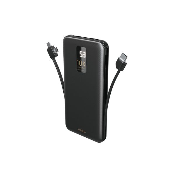 proda soar series build in cable pwer bank 10000mah high-speed large capacity universal emergancy external battery charger
proda soar series build in cable pwer bank 10000mah high-speed large capacity universal emergancy external battery charger
