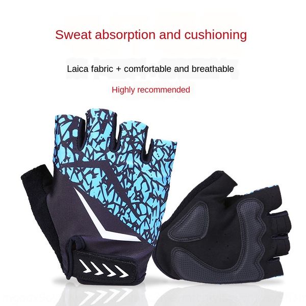 cycling half-finger men' and women' mountain bike gloves bicycle bicycle sports short-finger cycling gloves to ssliding, Blue;gray
cycling half-finger men' and women' mountain bike gloves bicycle bicycle sports short-finger cycling gloves to ssliding, Blue;gray