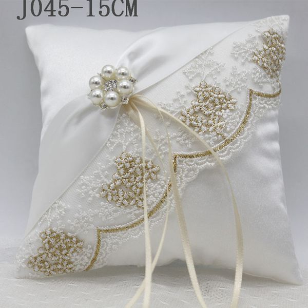 new wedding ring pillow with ribbons 15x15cm bead flower wedding ring holder marriage ring cushion bearer wedding party decoration j037
new wedding ring pillow with ribbons 15x15cm bead flower wedding ring holder marriage ring cushion bearer wedding party decoration j037