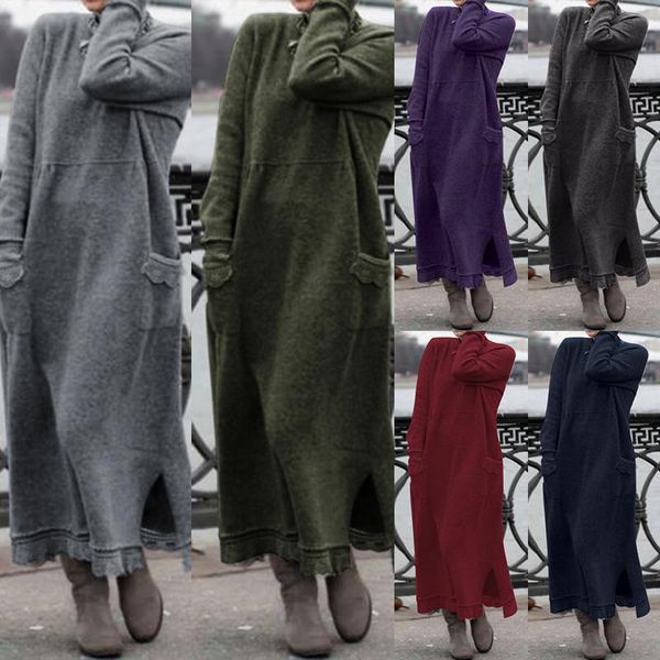casual dresses bohemian lace patchwork maxi dress women's autumn sundress zanzea 2021 long sleeve vestidos female solid robe plus size, Black;gray
casual dresses bohemian lace patchwork maxi dress women's autumn sundress zanzea 2021 long sleeve vestidos female solid robe plus size, Black;gray