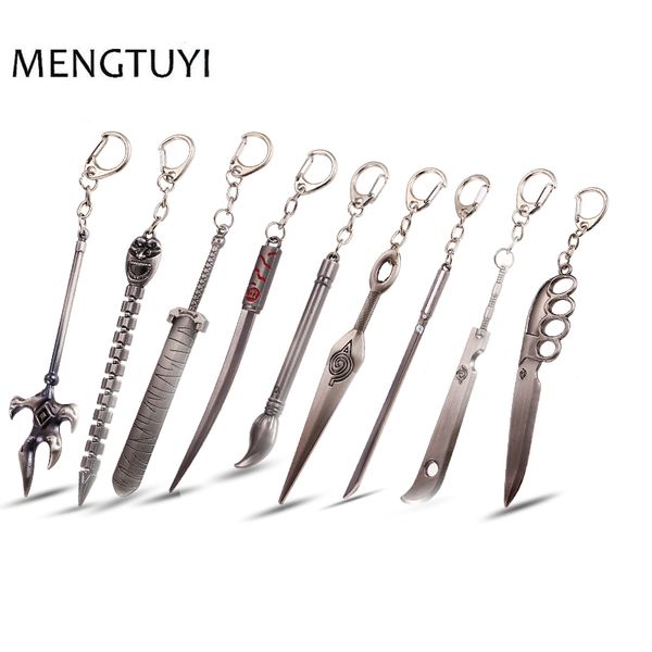 j store anime naruto metal keychain kakashi ninja kunai 9.5cm cosplay key chain key ring car holder llaveros jewelry, Silver
j store anime naruto metal keychain kakashi ninja kunai 9.5cm cosplay key chain key ring car holder llaveros jewelry, Silver