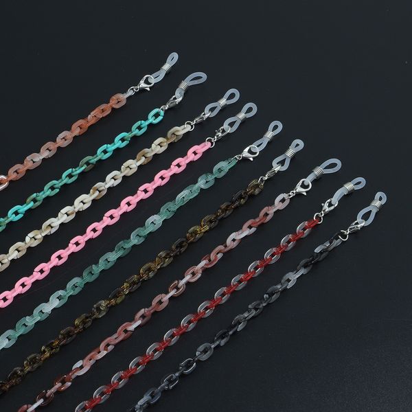 resin acrylic plastic acetate cymbal leopard print glasses rope thin chain environmentally friendly glasses chain, Blue
resin acrylic plastic acetate cymbal leopard print glasses rope thin chain environmentally friendly glasses chain, Blue