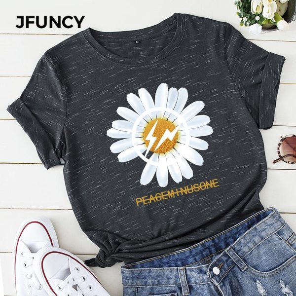 jfuncy плюс размер женщины tshirts летняя хлопковая футболка g-dragon daisy peaceminusone logo graphic print harajuku женский tee tops, White
jfuncy плюс размер женщины tshirts летняя хлопковая футболка g-dragon daisy peaceminusone logo graphic print harajuku женский tee tops, White