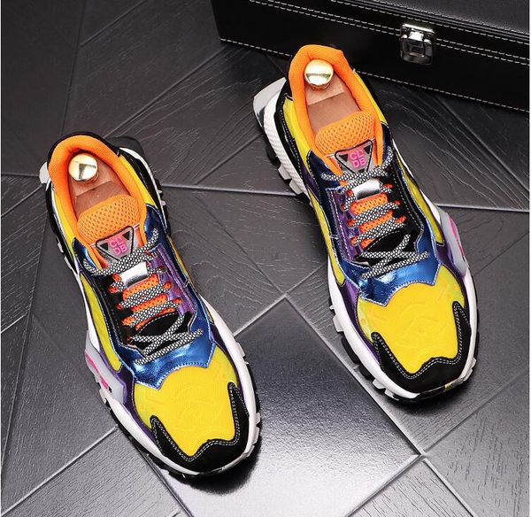 fashion shoes men sneakers platform 2020 spring/autumn new male leisure shoes chunky sneakers colors shoe mens loafers, Black
fashion shoes men sneakers platform 2020 spring/autumn new male leisure shoes chunky sneakers colors shoe mens loafers, Black