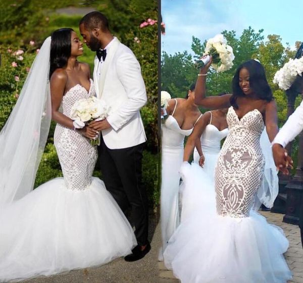 new arrival mermaid sweetheart wedding dress 2020 lace garden bridal gown plus size custom made vestios de novia, White
new arrival mermaid sweetheart wedding dress 2020 lace garden bridal gown plus size custom made vestios de novia, White