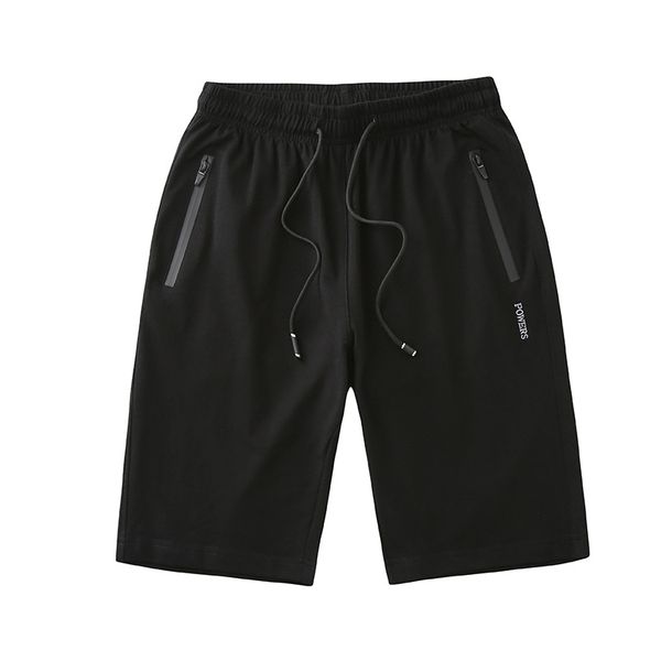 new men's sports shorts summer 2020 100% cotton loose knit cropped straight pants with zip pocket, White;black
new men's sports shorts summer 2020 100% cotton loose knit cropped straight pants with zip pocket, White;black