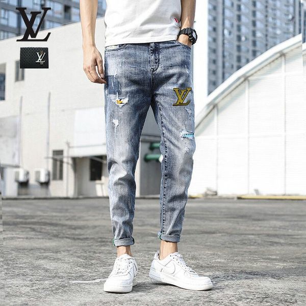 new fashion men black jeans skinny ripped stretch slim west hip hop swag denim motorcycle biker pants jogger ~~sd63, Blue
new fashion men black jeans skinny ripped stretch slim west hip hop swag denim motorcycle biker pants jogger ~~sd63, Blue