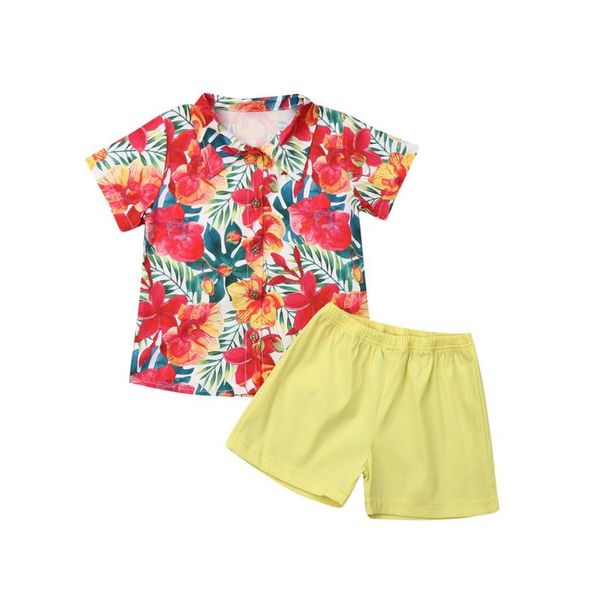 1-6y toddler kids boys summer clothes sets print single breasted shirt shorts flower beach boho outfits boys gentleman suit, White
1-6y toddler kids boys summer clothes sets print single breasted shirt shorts flower beach boho outfits boys gentleman suit, White