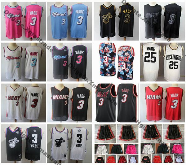 2020 ncaa mens miami heat jersey dwyane wade swingman basketball jersey stitched heat 3 dwyane wade basketball just don shortss, Black;red
2020 ncaa mens miami heat jersey dwyane wade swingman basketball jersey stitched heat 3 dwyane wade basketball just don shortss, Black;red
