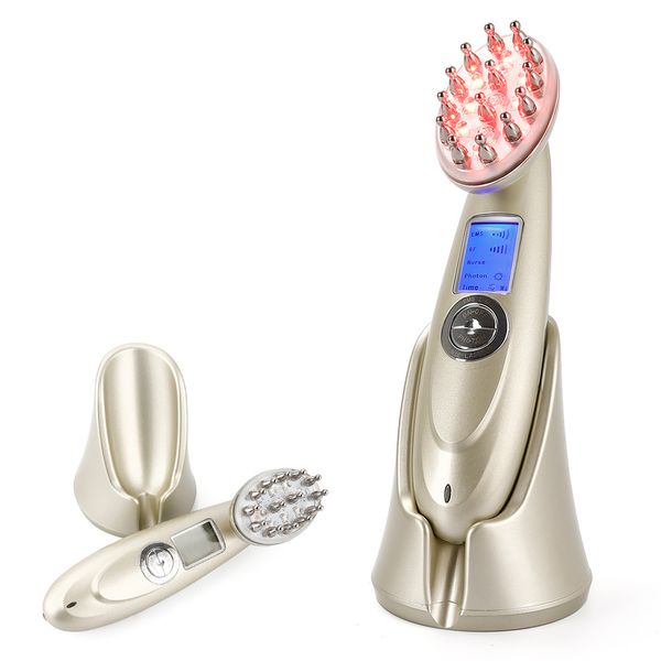 anti hair loss comb electric laser hair growth equipment infrared rf nano red light ems vibration massage beauty hair brush
anti hair loss comb electric laser hair growth equipment infrared rf nano red light ems vibration massage beauty hair brush