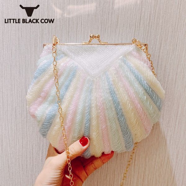 sweet ladies beads shell shoulder bag women chain handmade beading crossbody bag small colors pouch mini clutch bags handbag
sweet ladies beads shell shoulder bag women chain handmade beading crossbody bag small colors pouch mini clutch bags handbag