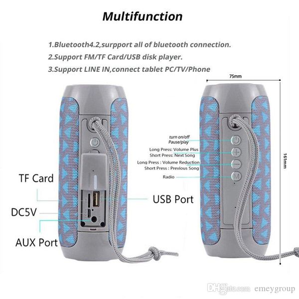 tg117 bluetooth outdoor speaker waterproof portable wireless column loudspeaker box support tf card fm radio aux input
tg117 bluetooth outdoor speaker waterproof portable wireless column loudspeaker box support tf card fm radio aux input