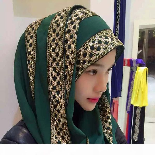 muslim women hijab headscarf scarves girl summer muslim headscarf patchwork muslim female scarves headscarf ing