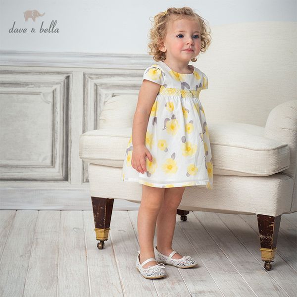 db13064 dave bella summer baby girl's cute floral print dress children fashion party dress kids infant lolita clothes t200709, Red;yellow
db13064 dave bella summer baby girl's cute floral print dress children fashion party dress kids infant lolita clothes t200709, Red;yellow