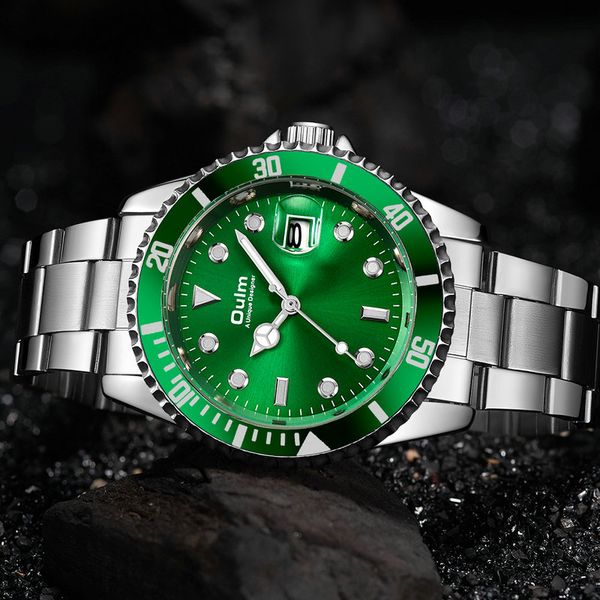 oulm green mens watches quartz wrist watch men calendar business sports male clock relogio masculino waterproof, Slivery;brown
oulm green mens watches quartz wrist watch men calendar business sports male clock relogio masculino waterproof, Slivery;brown