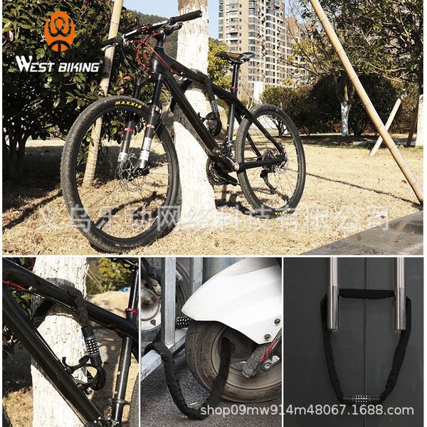 iduz0 west rider motorcycle bicycleelectric bicyclebicycle anti-theft code mountain bike electric car chain lock motorcycle battery car lock
iduz0 west rider motorcycle bicycleelectric bicyclebicycle anti-theft code mountain bike electric car chain lock motorcycle battery car lock