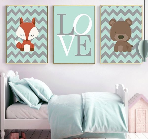 3 panels cartoon animal oil painting nordic cute posters & prints wall art picture for children sweet room decor modern wall decoration
3 panels cartoon animal oil painting nordic cute posters & prints wall art picture for children sweet room decor modern wall decoration