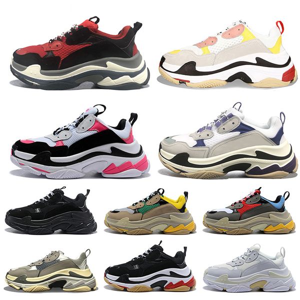 wholesale luxury triple s 2020 fashion mens womens designer casual shoes paris 17fw vintage dad shoes étoile tripler platform sneakers, Black
wholesale luxury triple s 2020 fashion mens womens designer casual shoes paris 17fw vintage dad shoes étoile tripler platform sneakers, Black