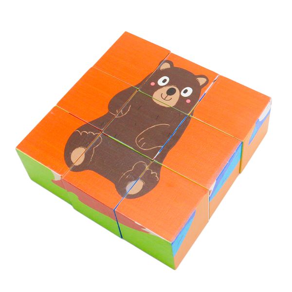 children wooden puzzle puzzle type toys 9pcs jungle animal six- sides puzzle blocks educational toys for children
children wooden puzzle puzzle type toys 9pcs jungle animal six- sides puzzle blocks educational toys for children