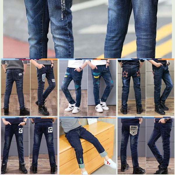 yxhke 2020 jeans pants panty panty boys' jeans summer thin 2020 new children's pants western style korean style fashionable spring, Blue
yxhke 2020 jeans pants panty panty boys' jeans summer thin 2020 new children's pants western style korean style fashionable spring, Blue