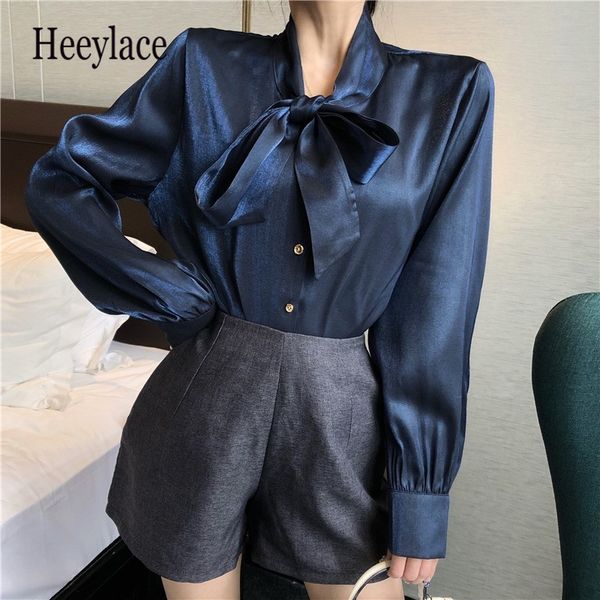 office lady women shirts solid work fashion autumn long sleeve blouses bow lace up 2020 blusas mujer, White
office lady women shirts solid work fashion autumn long sleeve blouses bow lace up 2020 blusas mujer, White