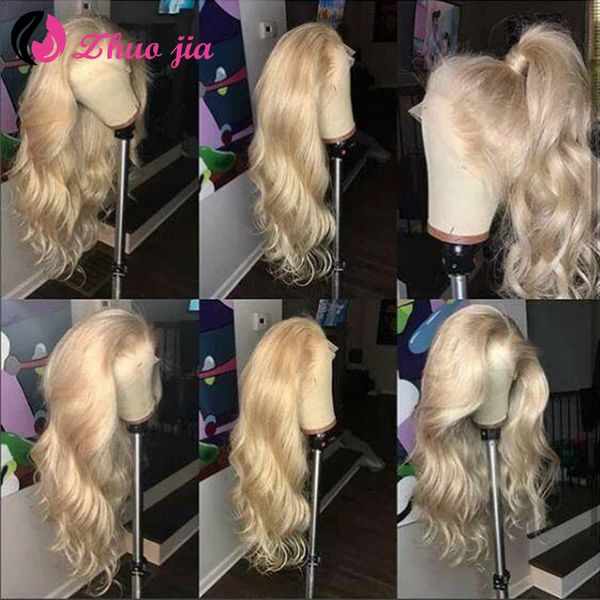 zhuo jia 613 blonde lace front human hair wigs for women brazilian body wave lace wig with baby hair 13x4 human hair wigs, Black
zhuo jia 613 blonde lace front human hair wigs for women brazilian body wave lace wig with baby hair 13x4 human hair wigs, Black
