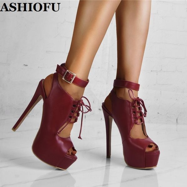 ashiofu 2020 new real ps women's super-heel sandals peep-toe party platform shoes cross-shoelace evening fashion sandal, Black
ashiofu 2020 new real ps women's super-heel sandals peep-toe party platform shoes cross-shoelace evening fashion sandal, Black