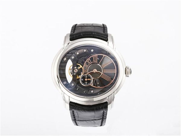 v9 15350 montre de luxe 41 mm* 47mm*13 mm 4101 automatic mechanical movement, fine steel case, leather watchband mechanical watch, Slivery;brown
v9 15350 montre de luxe 41 mm* 47mm*13 mm 4101 automatic mechanical movement, fine steel case, leather watchband mechanical watch, Slivery;brown