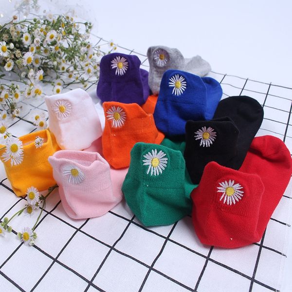 new online celebrity ladies heel daisy cotton board embroidered flower embroidered cotton socks trendy invisible floor socks, Pink;yellow
new online celebrity ladies heel daisy cotton board embroidered flower embroidered cotton socks trendy invisible floor socks, Pink;yellow