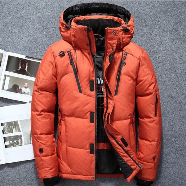 2019 new outdoor short warm jacket down jacket 1987 white duck down youth hooded thickened warm coat winter clothing, Black
2019 new outdoor short warm jacket down jacket 1987 white duck down youth hooded thickened warm coat winter clothing, Black