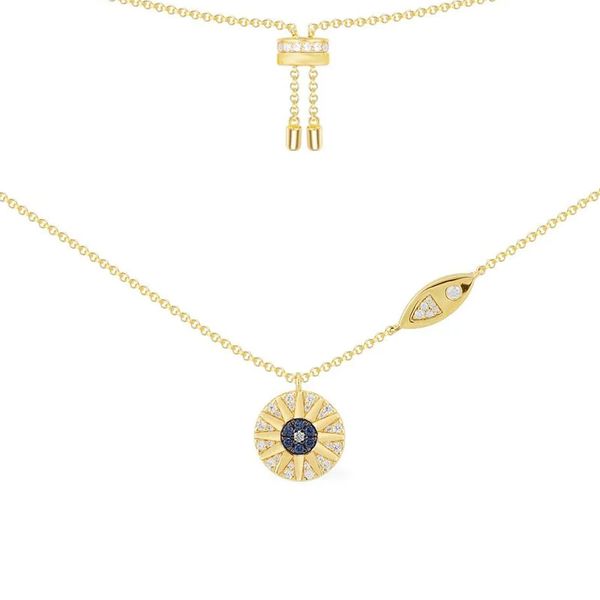 sljely fashion real 925 sterling silver tropical affair sun adjustable necklace with blue zirconia stones women brand jewelry
sljely fashion real 925 sterling silver tropical affair sun adjustable necklace with blue zirconia stones women brand jewelry