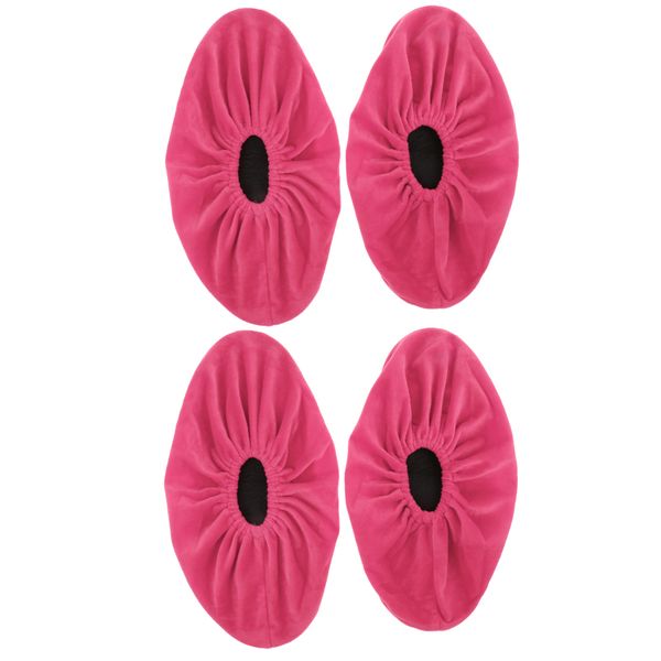 2 pairs non slip washable reusable shoe covers boot covers for household home office - fits most
2 pairs non slip washable reusable shoe covers boot covers for household home office - fits most