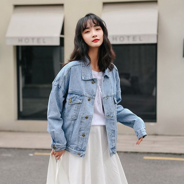 zokfa 2020 new denim korean style chic loose student casual all-match women's jacket2020 new denim jacket women's korean style chi, Black;brown
zokfa 2020 new denim korean style chic loose student casual all-match women's jacket2020 new denim jacket women's korean style chi, Black;brown