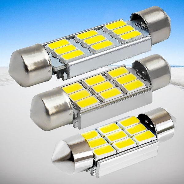 36mm 39mm 42mm 6418 c5w c10w sv8.5 9 smd 5630 5730 led white canbus error car license plate lights dome reading lamp white
36mm 39mm 42mm 6418 c5w c10w sv8.5 9 smd 5630 5730 led white canbus error car license plate lights dome reading lamp white