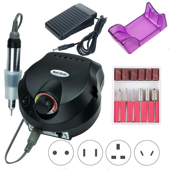 nail drill & accessories 20w 35000rpm electric machine manicure pedicure file strong equipment tools bits set
nail drill & accessories 20w 35000rpm electric machine manicure pedicure file strong equipment tools bits set