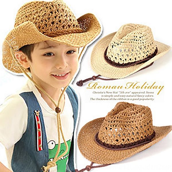 children's parent-child hollow western cowboy sunshade big edge korean cowboy straw style female straw hat sun hat, Yellow
children's parent-child hollow western cowboy sunshade big edge korean cowboy straw style female straw hat sun hat, Yellow