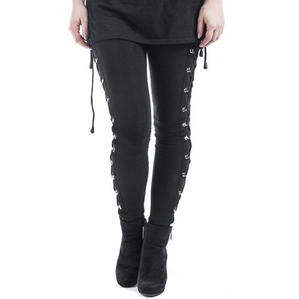 pencil high waist pants gothic black trousers women 2020 summer bandage skinny fashion thin casual slim stretch punk streetwear, Black;white
pencil high waist pants gothic black trousers women 2020 summer bandage skinny fashion thin casual slim stretch punk streetwear, Black;white