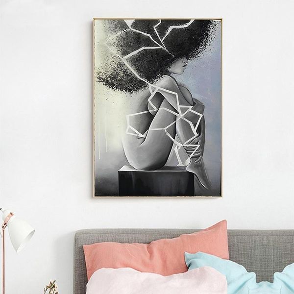 abstract black and white nude woman wall art canvas painting girl posters and prints wall picture for living room bedroom decoration
abstract black and white nude woman wall art canvas painting girl posters and prints wall picture for living room bedroom decoration