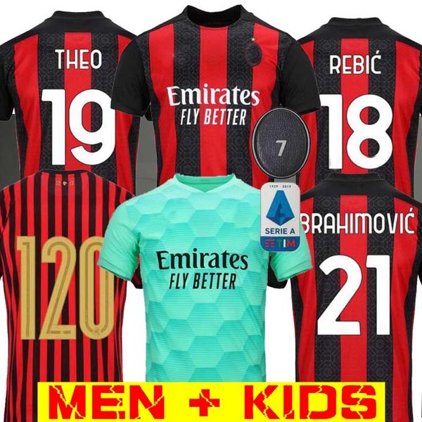 ibrahimovic ac 20 21 milan soccer jersey 2020 2021 piatek football shirts paqueta theo rebic camisa de futebol maillot men + kids kit 120th, Black;yellow
ibrahimovic ac 20 21 milan soccer jersey 2020 2021 piatek football shirts paqueta theo rebic camisa de futebol maillot men + kids kit 120th, Black;yellow