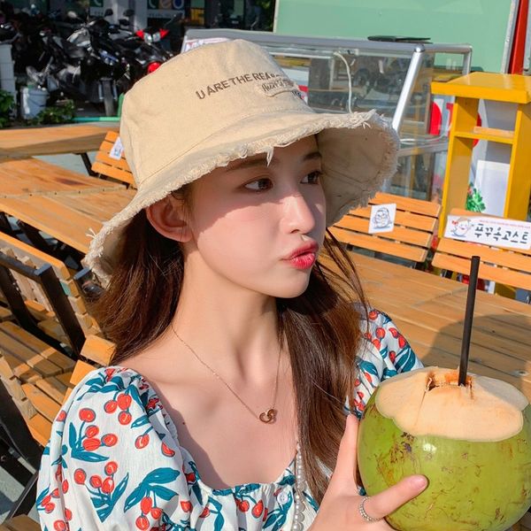 cloth embroidered children' korean style fashionable fisherman for short hair sun-proof artistic bucket bucket hat fashion sun hat, Blue;gray
cloth embroidered children' korean style fashionable fisherman for short hair sun-proof artistic bucket bucket hat fashion sun hat, Blue;gray