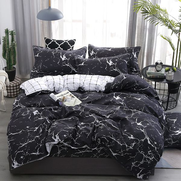 bedding set new geometric duvet cover set flat sheet black bed linen leaf bed ab side home decor grey bedclothes57
bedding set new geometric duvet cover set flat sheet black bed linen leaf bed ab side home decor grey bedclothes57