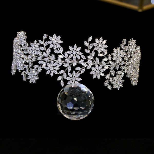 exquisite crystal tiara bridal hairband princess crown cubic zirconia headdress wedding hair accessories bridal wedding jewelry mx200720, White;golden
exquisite crystal tiara bridal hairband princess crown cubic zirconia headdress wedding hair accessories bridal wedding jewelry mx200720, White;golden