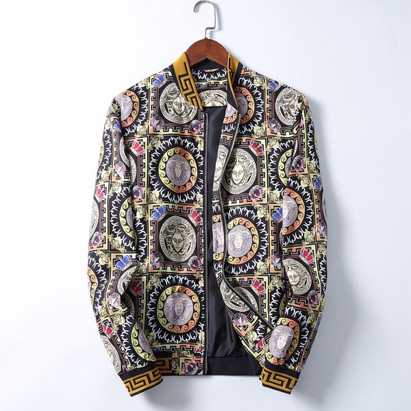 mens designer hooded jackets windbreaker sportswear new spring autumn casual jacket clothing zipper collar plaid printed slim jacket, Black;brown
mens designer hooded jackets windbreaker sportswear new spring autumn casual jacket clothing zipper collar plaid printed slim jacket, Black;brown