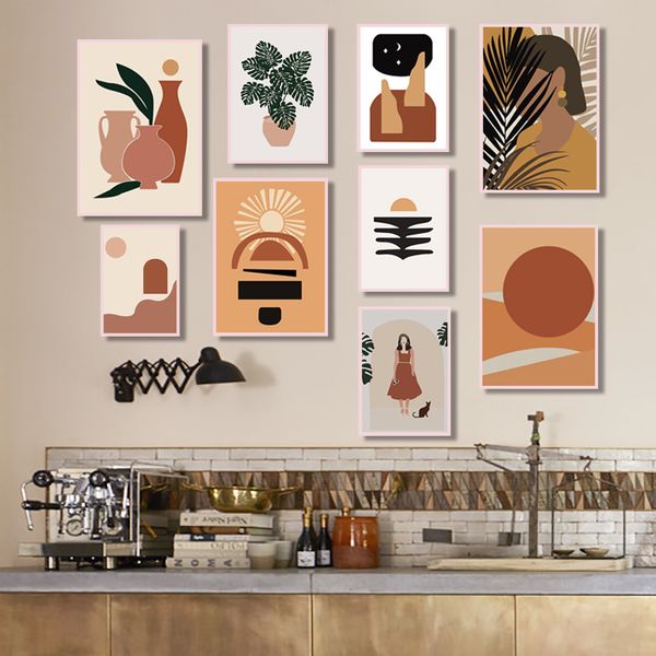 abstract girl plant leaf vintage poster wall art canvas painting nordic posters and prints wall pictures for living room decor
abstract girl plant leaf vintage poster wall art canvas painting nordic posters and prints wall pictures for living room decor