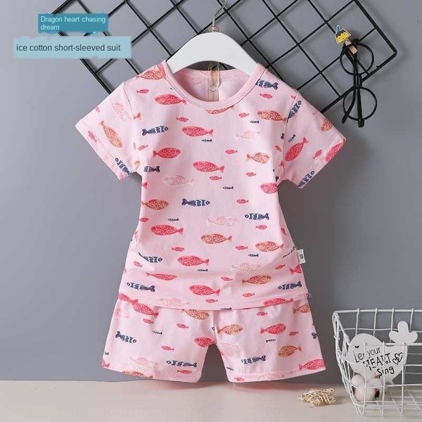 short sleeve t-shirt children's clothing 2020 new children's wear home wear cartoon t-shirt, Blue
short sleeve t-shirt children's clothing 2020 new children's wear home wear cartoon t-shirt, Blue